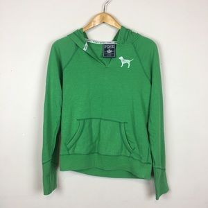 Pink Green Vcut Hoodie A Tradition of Excellence L